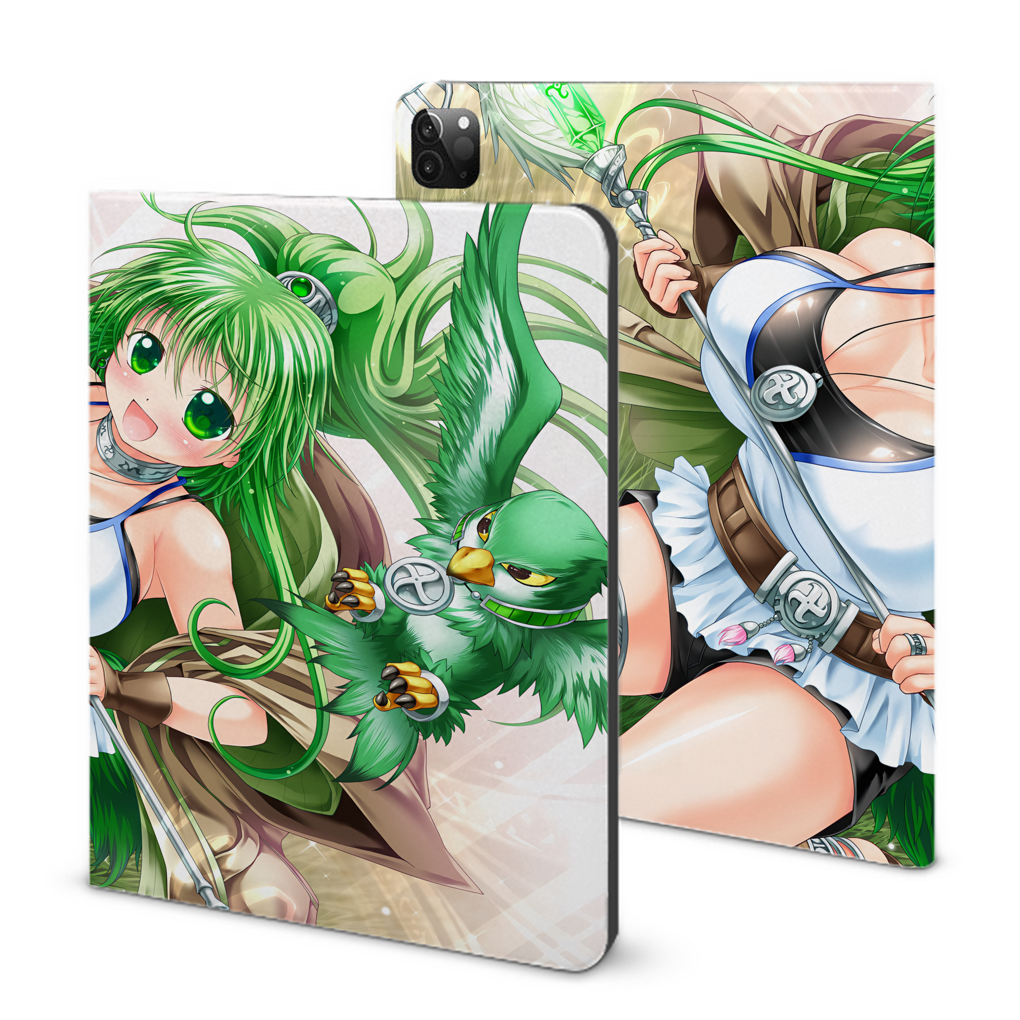 （画像用） 遊☆戯☆王 Yu-Gi-Oh! IPadケース ペンホルダー付き ブックスタイルデザイン